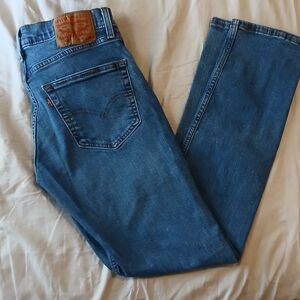 Levis 511 Slim Straight Blue Jeans